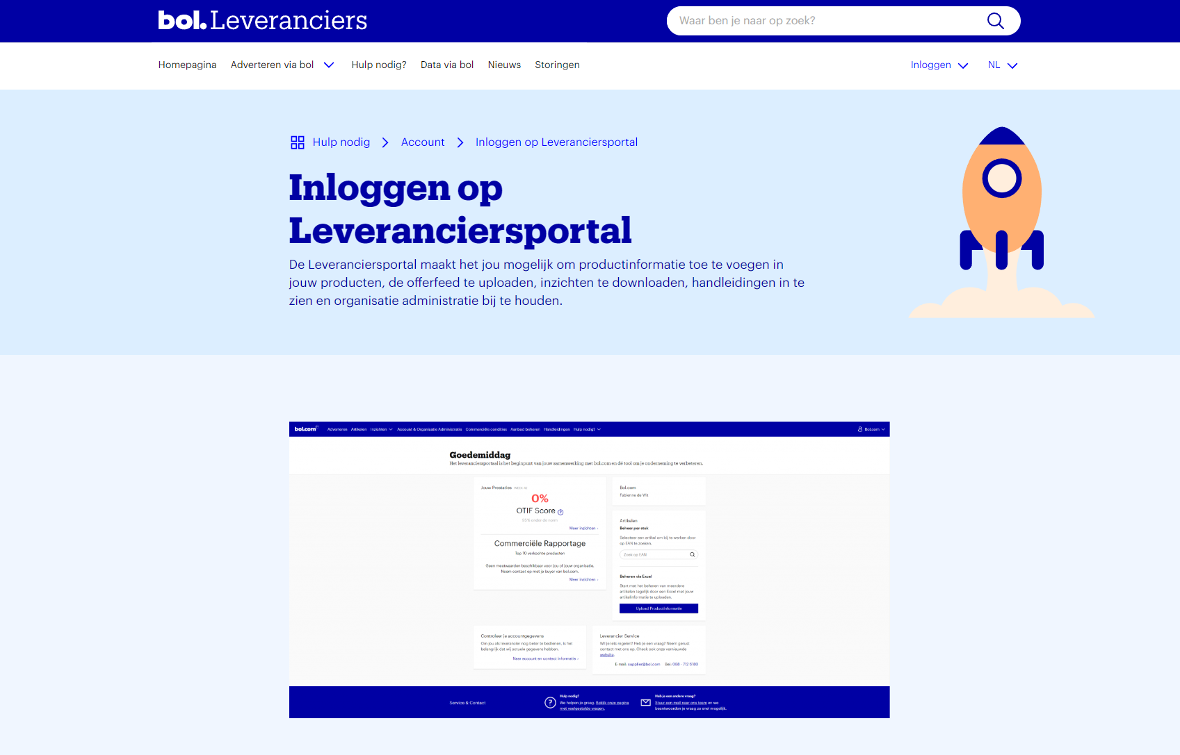 Bol Leveranciers Platform