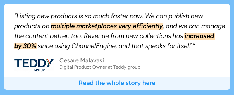 Customer quote Teddy Group