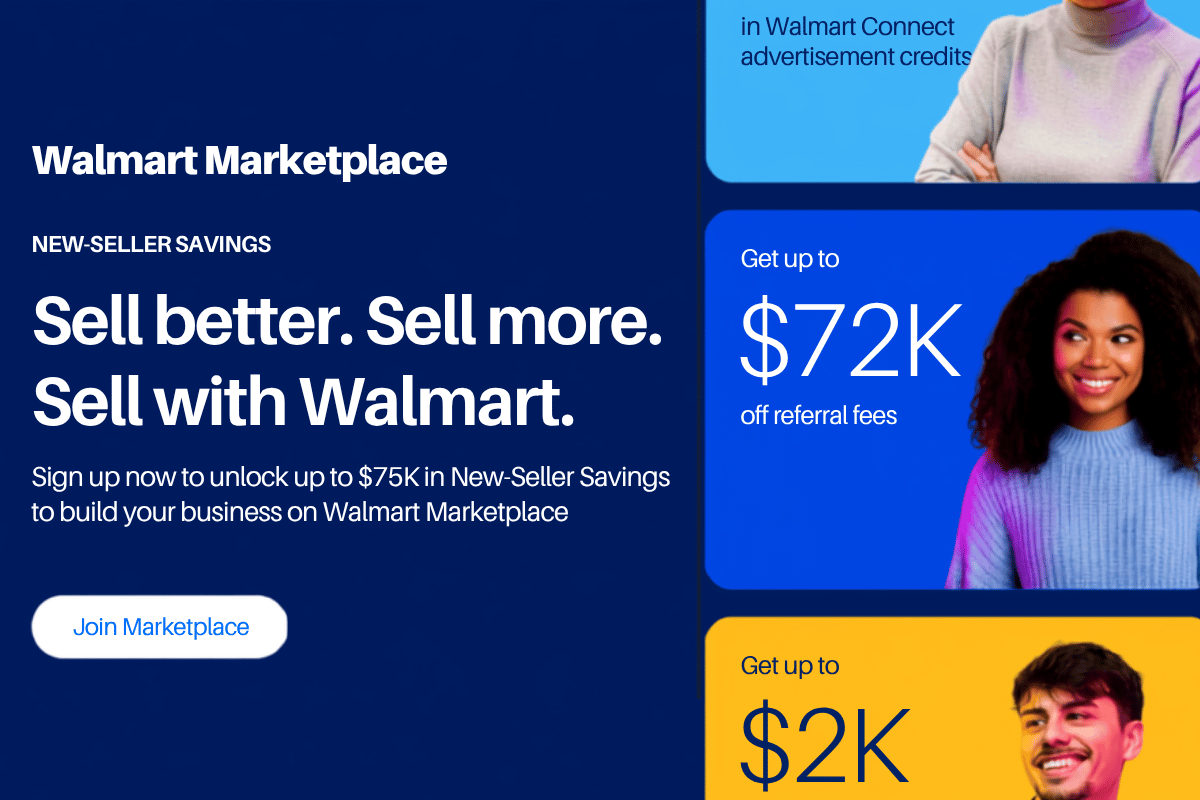 Walmart New Seller Savings