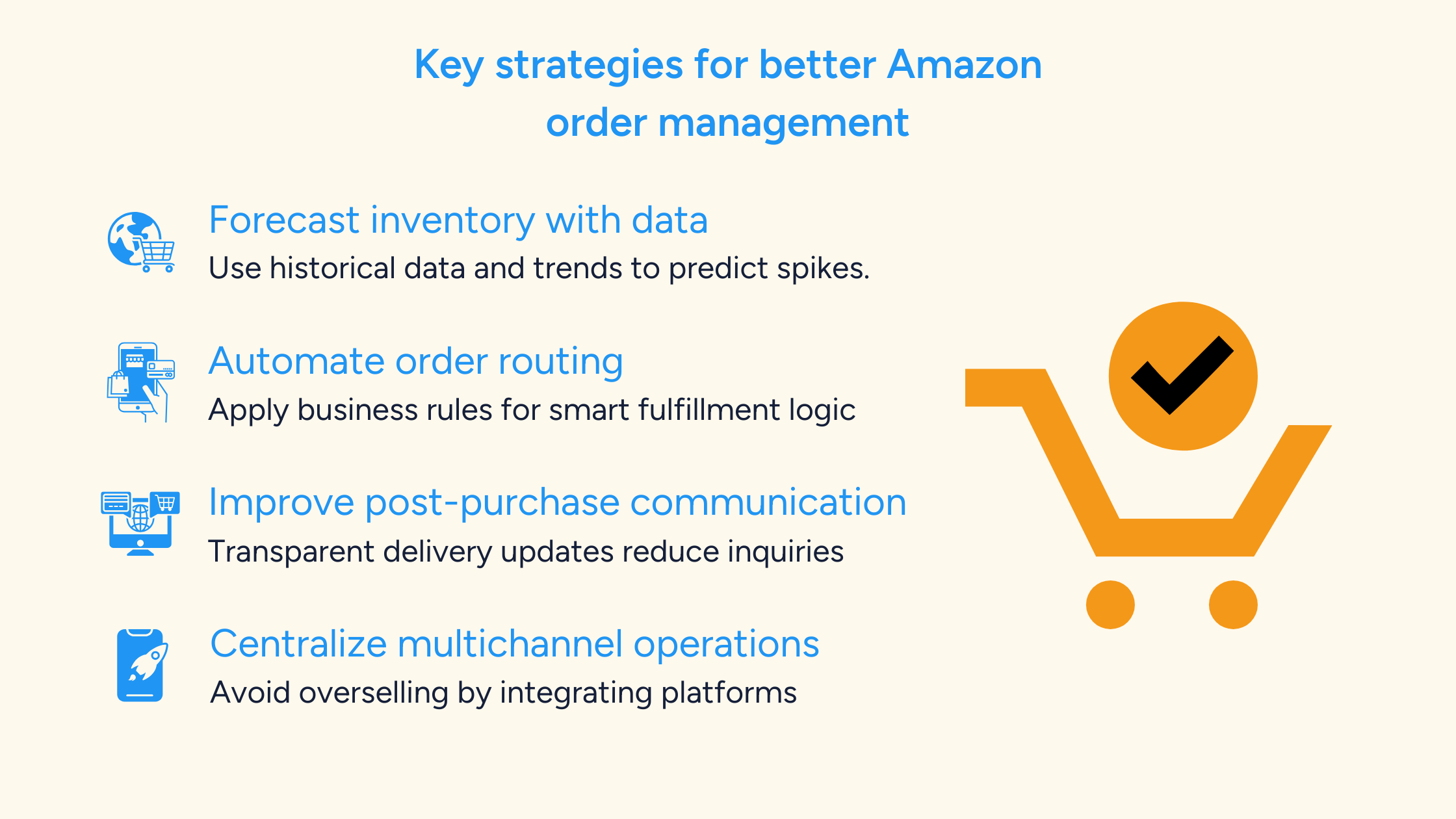 key strategies for amazon order management 